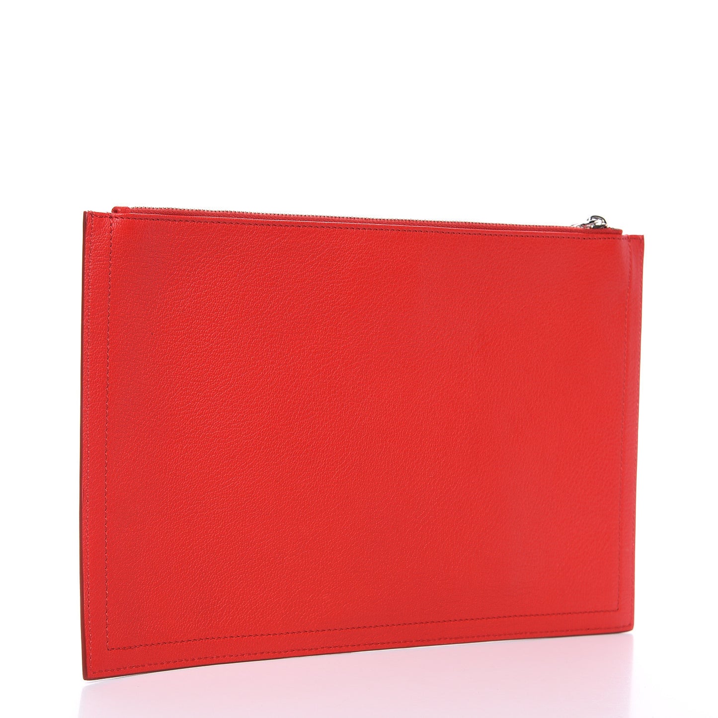 Sugar Goatskin Medium Antigona Pouch Medium Red