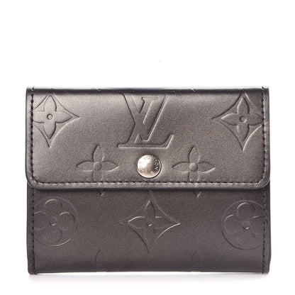 Louis Vuitton Mat Monogram Ludlow Wallet Black 1 of 7