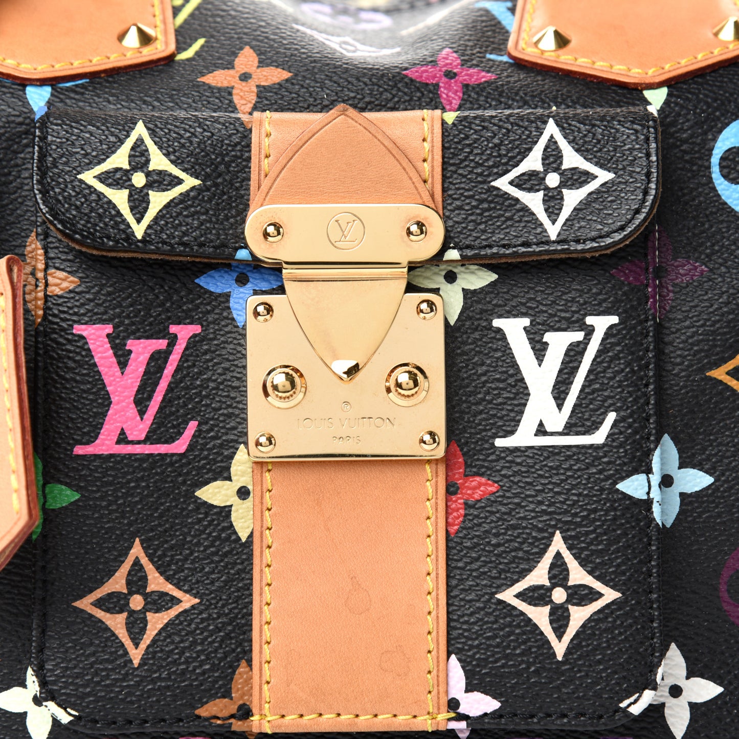 Monogram Multicolor Speedy 30 Black