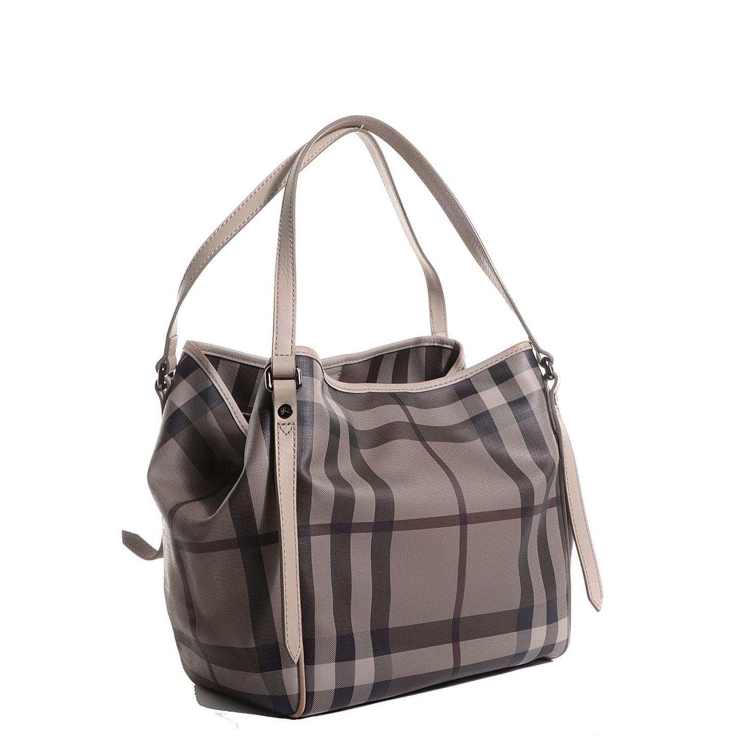 Smoked Check Small Canterbury Tote Trench