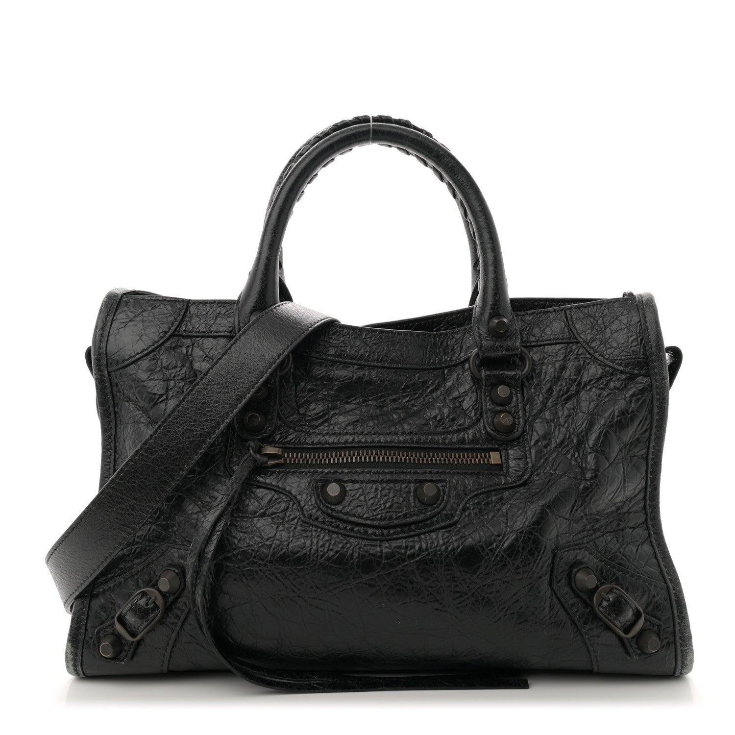 Balenciaga Agneau Arena Classic Hardware Small Le City Black 1 of 13