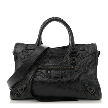 Balenciaga Agneau Arena Classic Hardware Small Le City Black 1 of 13