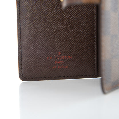Louis Vuitton Damier Ebene Small Ring Agenda Cover 6 of 10