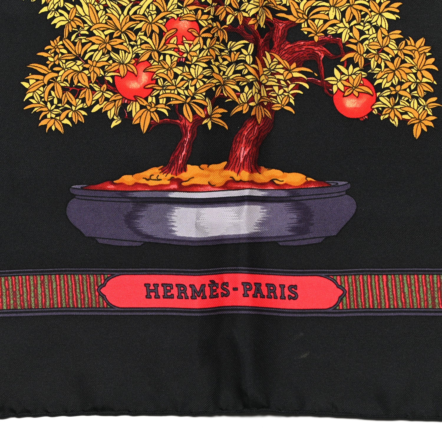 Hermes Silk Bonsai Scarf 90 4 of 8