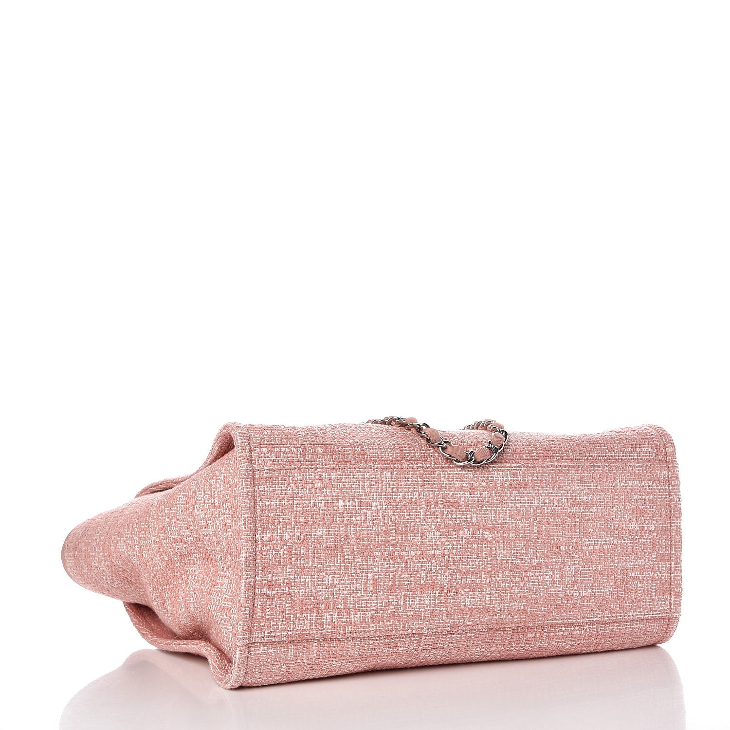 Chanel Canvas Large Deauville Tote Pink 5 of 8