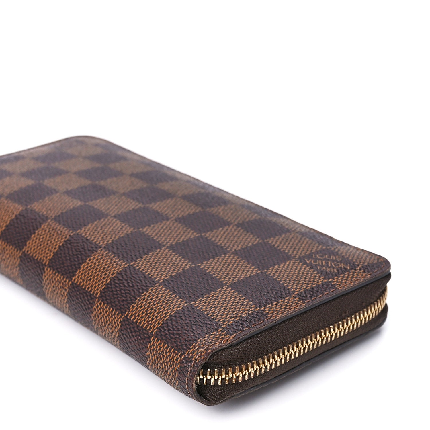 Louis Vuitton Damier Ebene Zippy Wallet Rose Ballerine 12 of 12