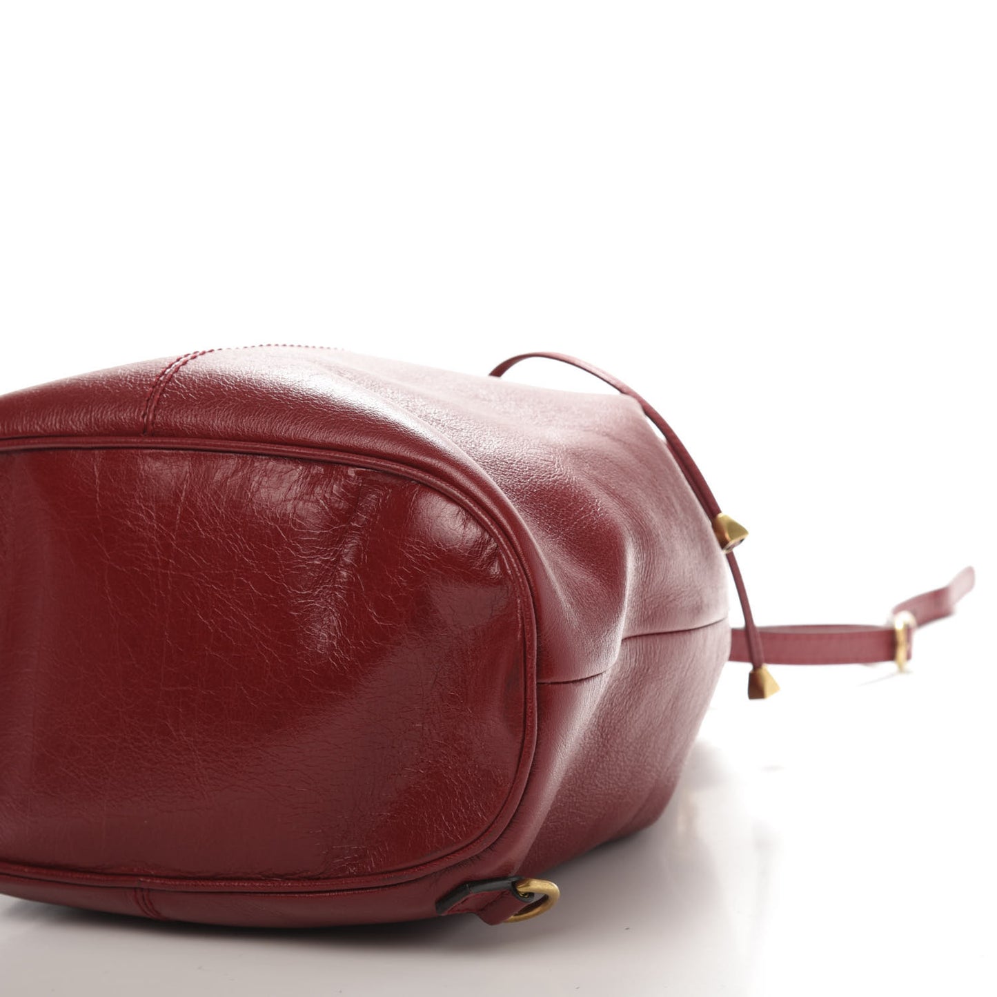 Piuma Lux Energy Medium Re(Belle) Convertible Bucket Bag Hibiscus Red