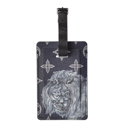 Louis Vuitton Savane Monogram Chapman Lion Luggage Tag 1 of 3