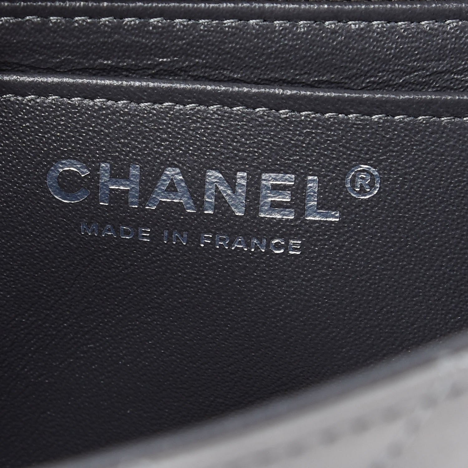 Chanel Metallic Calfskin Quilted Mini Rectangular Flap Ruthenium 5 of 8