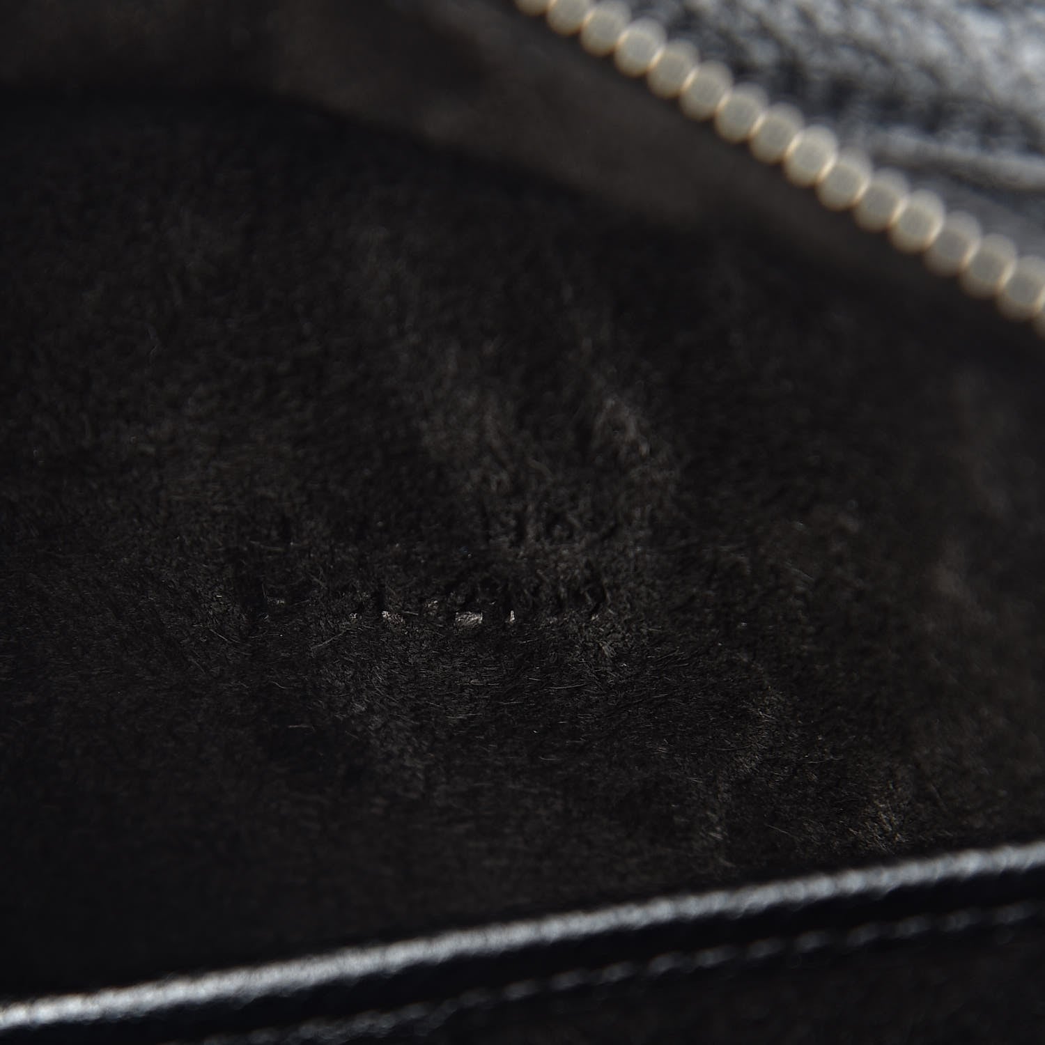 Celine Drummed Calfskin Nano Luggage Black 7 of 10