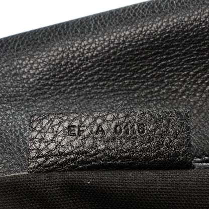 Givenchy Grained Calfskin Metal Stitch Medium Pandora Pure Flap Bag Black 7 of 7