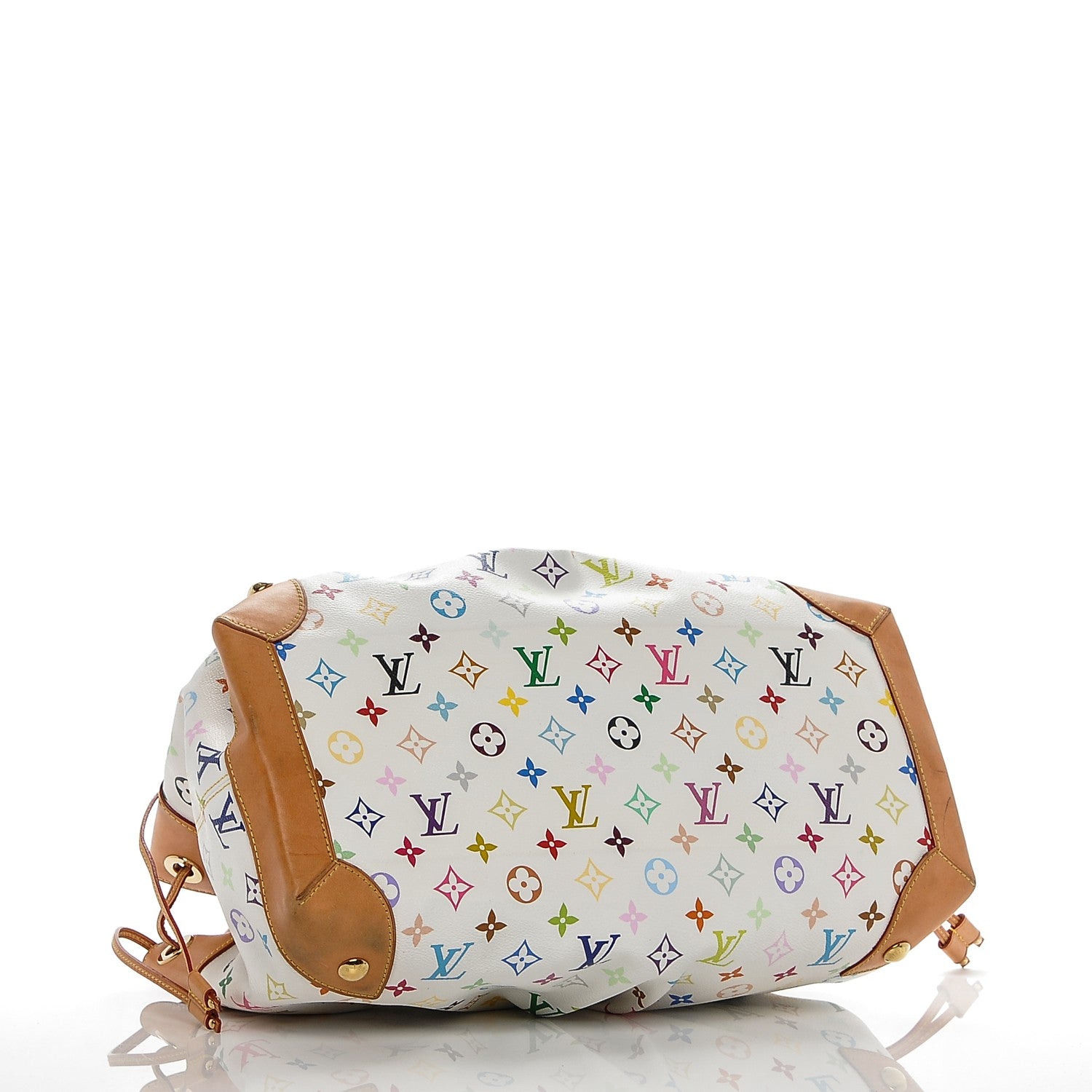 Louis Vuitton Monogram Multicolor Ursula White 4 of 7