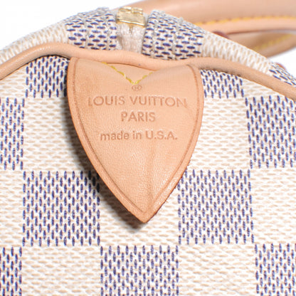 Louis Vuitton Damier Azur Speedy 30 5 of 7