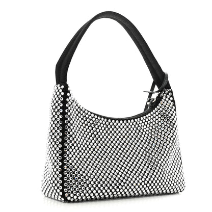 Prada Satin Crystal Mini Re-Edition 2000 Bag Cristal 2 of 12