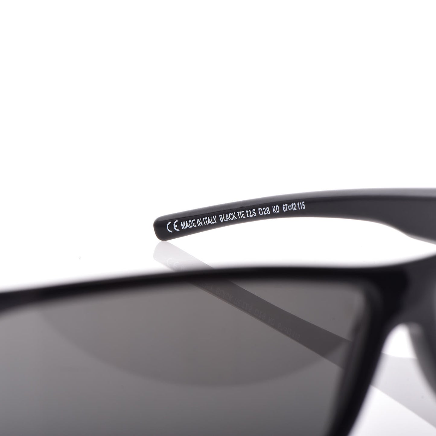 Homme Black Tie 22/S Sunglasses Black