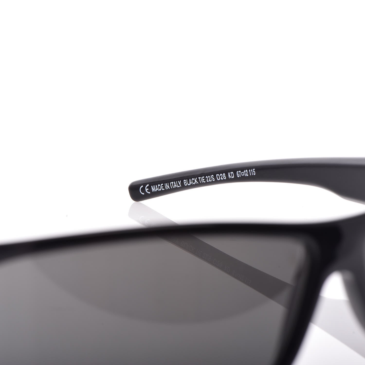 Christian Dior Homme Black Tie 22/S Sunglasses Black 5 of 9