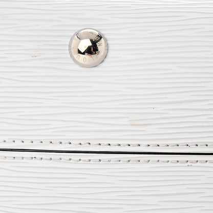 Louis Vuitton Epi Grenelle MM White 13 of 14