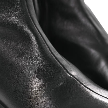 Prada Nappa Stretch Monolith Boots 37 Black 11 of 12