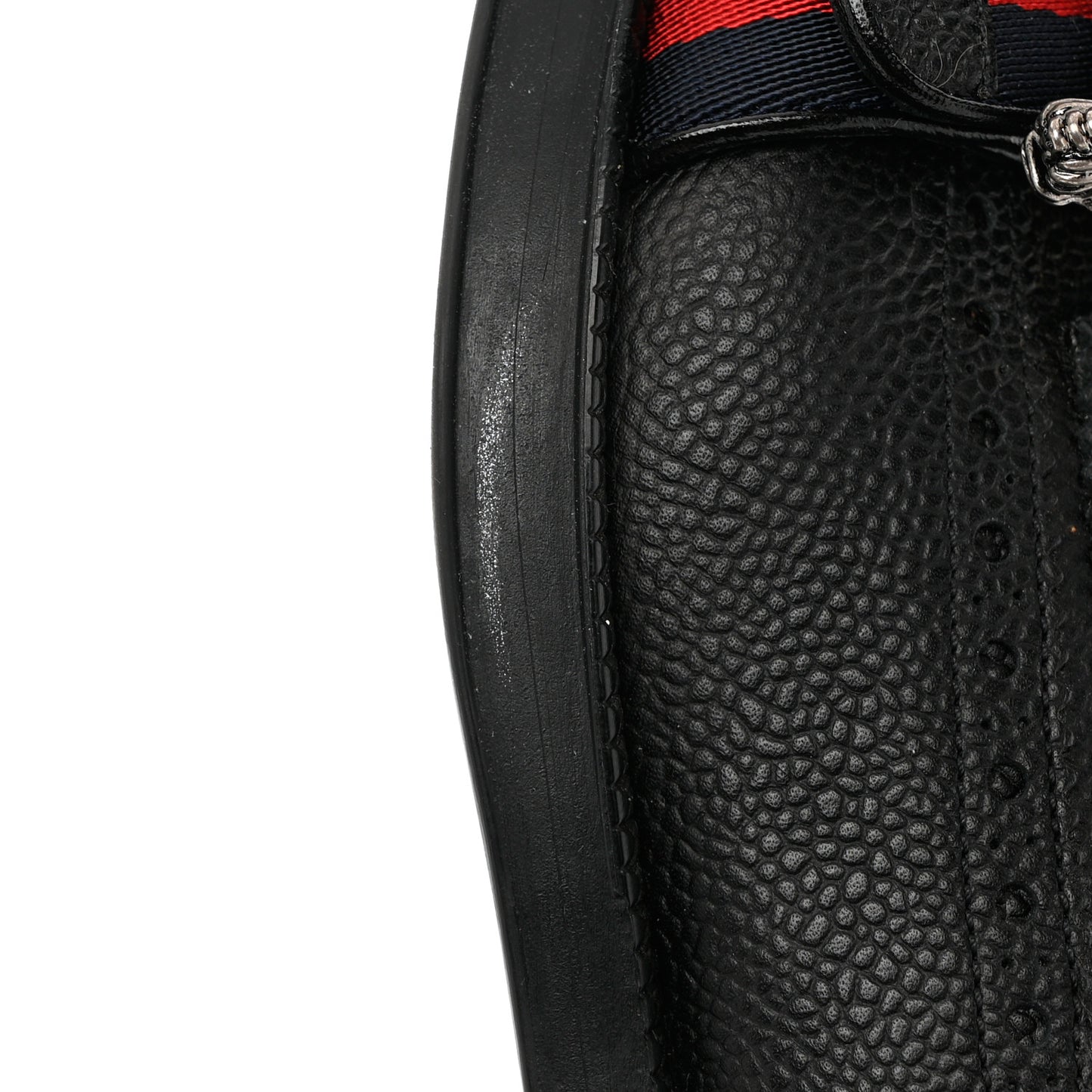Calfskin Web Mens Queercore Brogue Derby Loafers 9 Black