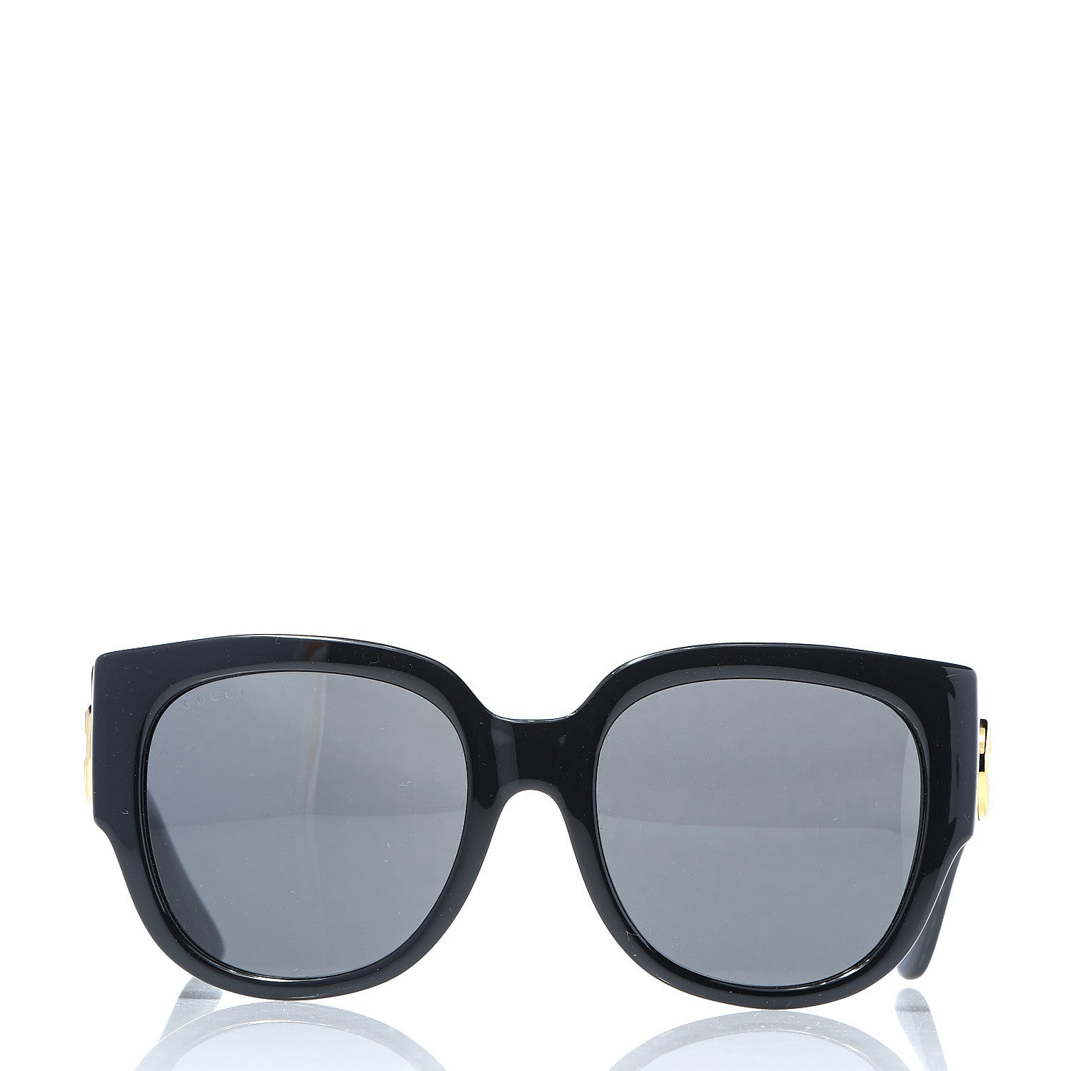 Gucci Acetate Square Frame Sunglasses GG0142SA Black 2 of 9