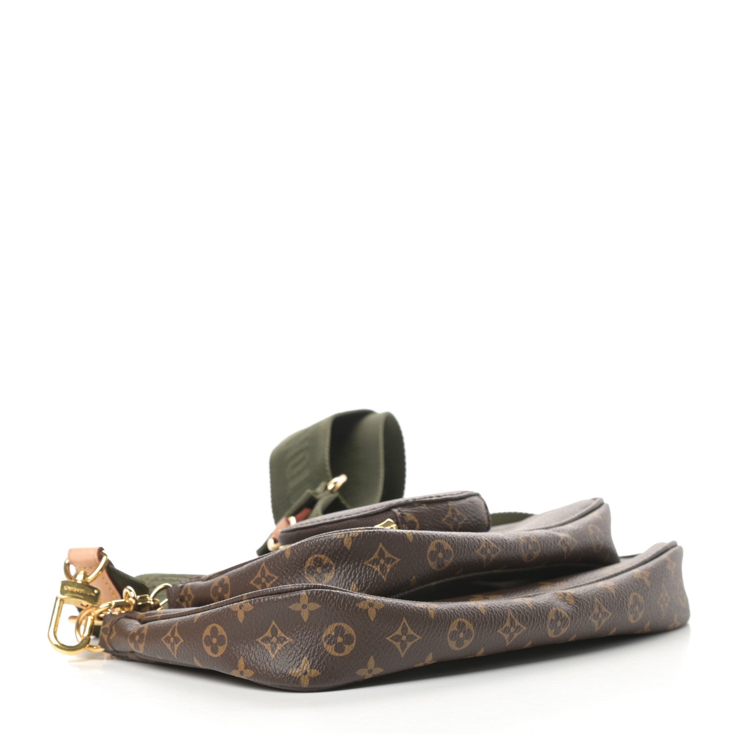 Louis Vuitton Monogram Multi Pochette Accessories Kaki 4 of 16