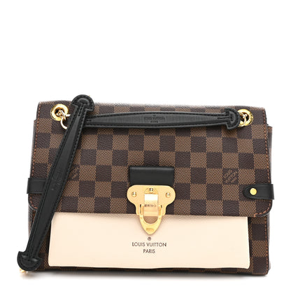 Louis Vuitton Damier Ebene Vavin PM Creme 1 of 10