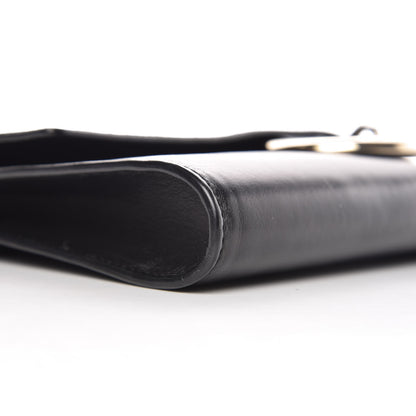 Chloe Suede Calfskin Faye Clutch Black 13 of 14