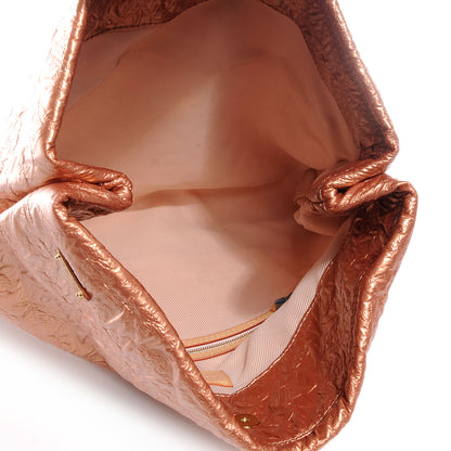 Louis Vuitton Jacquard Quilted Monogram Limelight Clutch GM Rose Gold 5 of 7