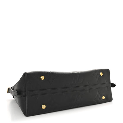 Louis Vuitton Empreinte Monogram Giant CarryAll MM Black 5 of 14