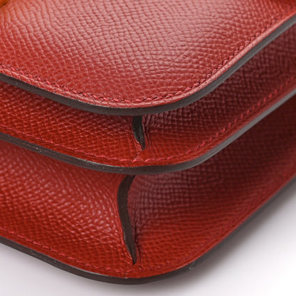 Hermes Epsom Constance 18 Rouge Venetian 9 of 9
