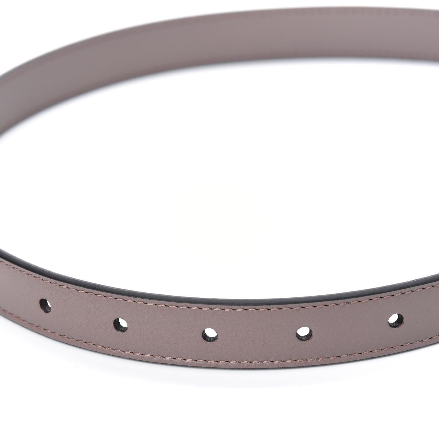 Gucci Calfskin Double G 20mm Belt 100 40 Porcelain Rose 6 of 7