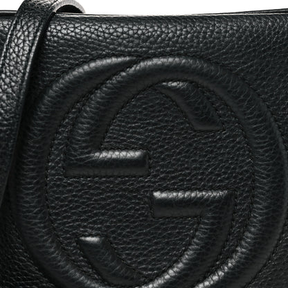 Gucci Pebbled Calfskin Small Soho Disco Bag Black 8 of 10
