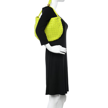 Bottega Veneta Nappa Intrecciato Turn Acid Kiwi 2 of 8