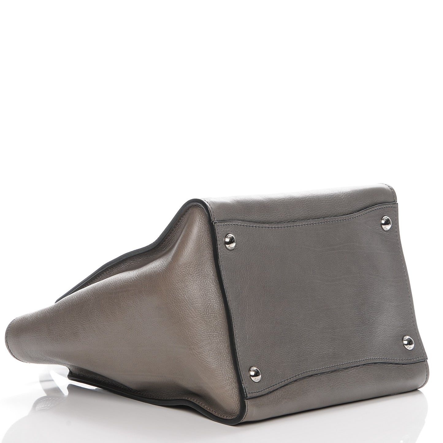 Glace Calf Twin Pocket Tote Marmo