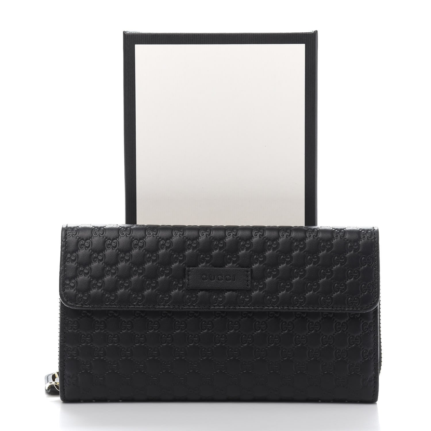 Gucci Soft Microguccissima Continental Zip Wallet Black 11 of 11