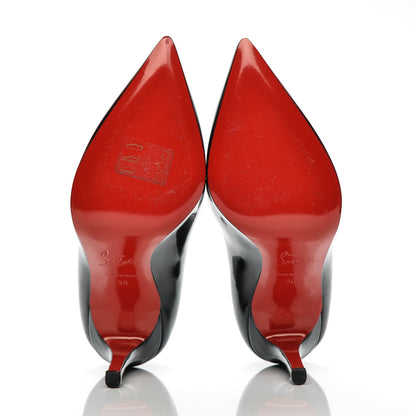 Christian Louboutin Patent Pigalle 100 Pumps 36 Black 5 of 11