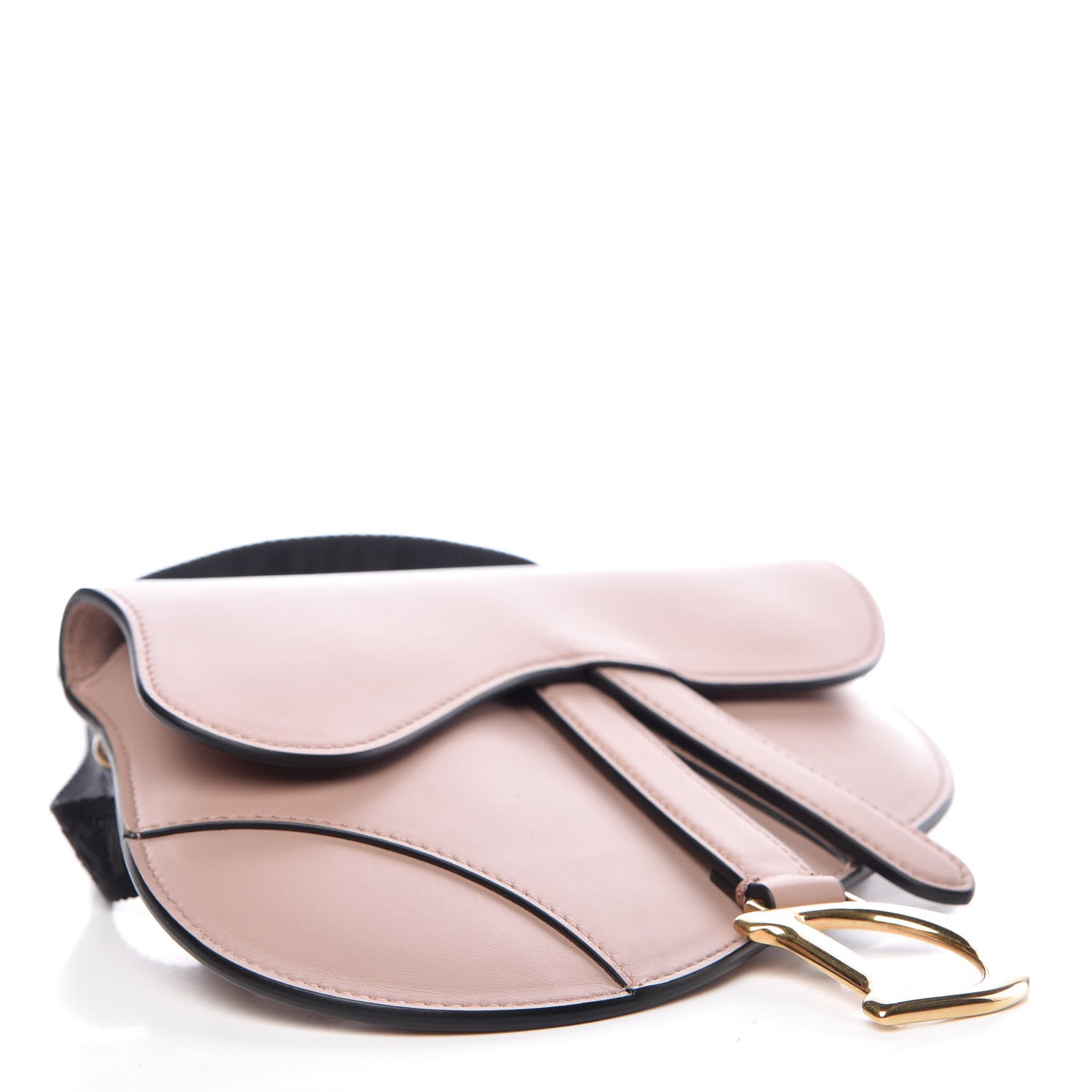 Christian Dior Calfskin Saddle Belt Bag Blush Pink 4 of 9
