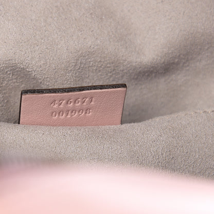 Gucci Calfskin Matelasse GG Marmont Dome Backpack Perfect Pink 6 of 9