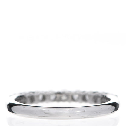 Tiffany Platinum Diamond .31ctw Half Circle Embrace Band Ring 45 3.5 3 of 5
