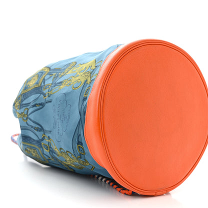 Hermes Silk Evercolor Carre en Cravates Soie Cool Orange 8 of 12