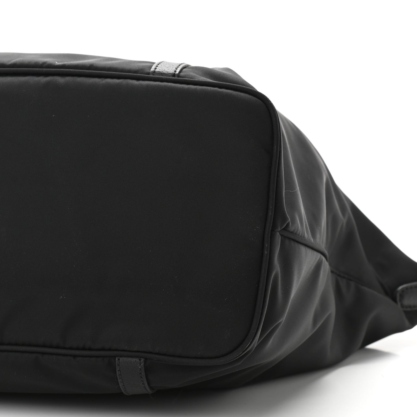 Tessuto Nylon Saffiano Tote Black