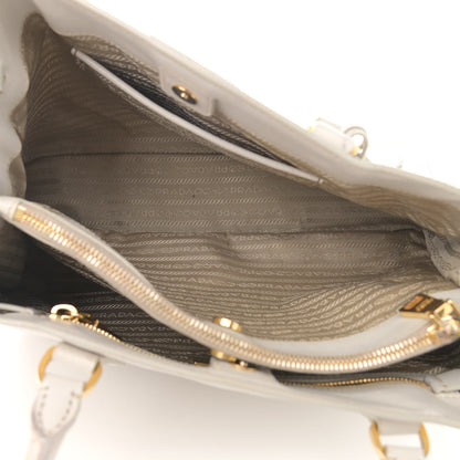 Prada Saffiano Medium Galleria Double Zip Tote Bianco 5 of 19
