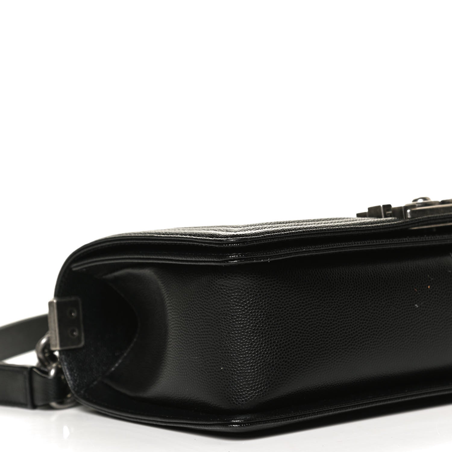 Chanel Caviar Quilted Medium Boy Flap Black 9 of 10