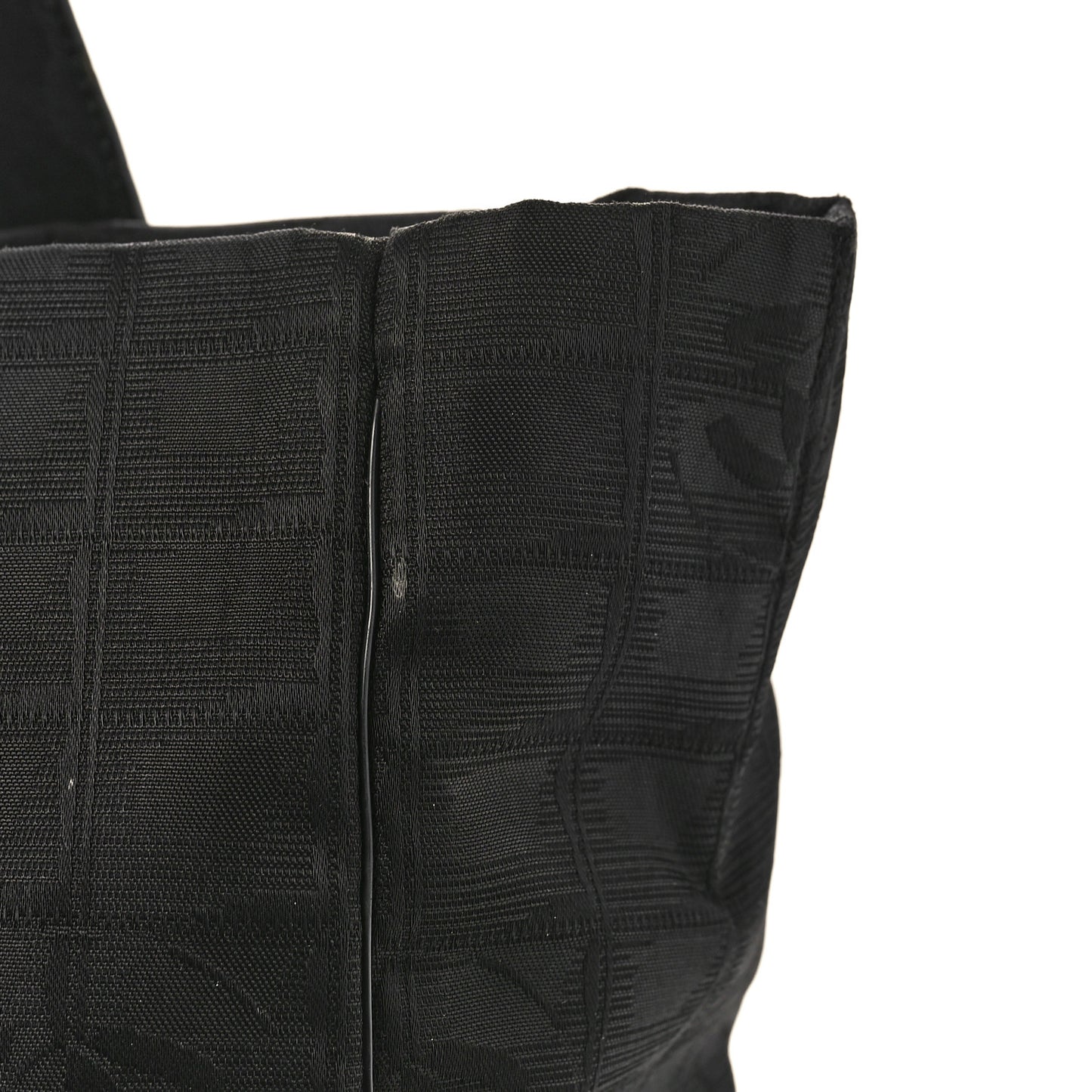 Nylon Medium Travel Tote Black