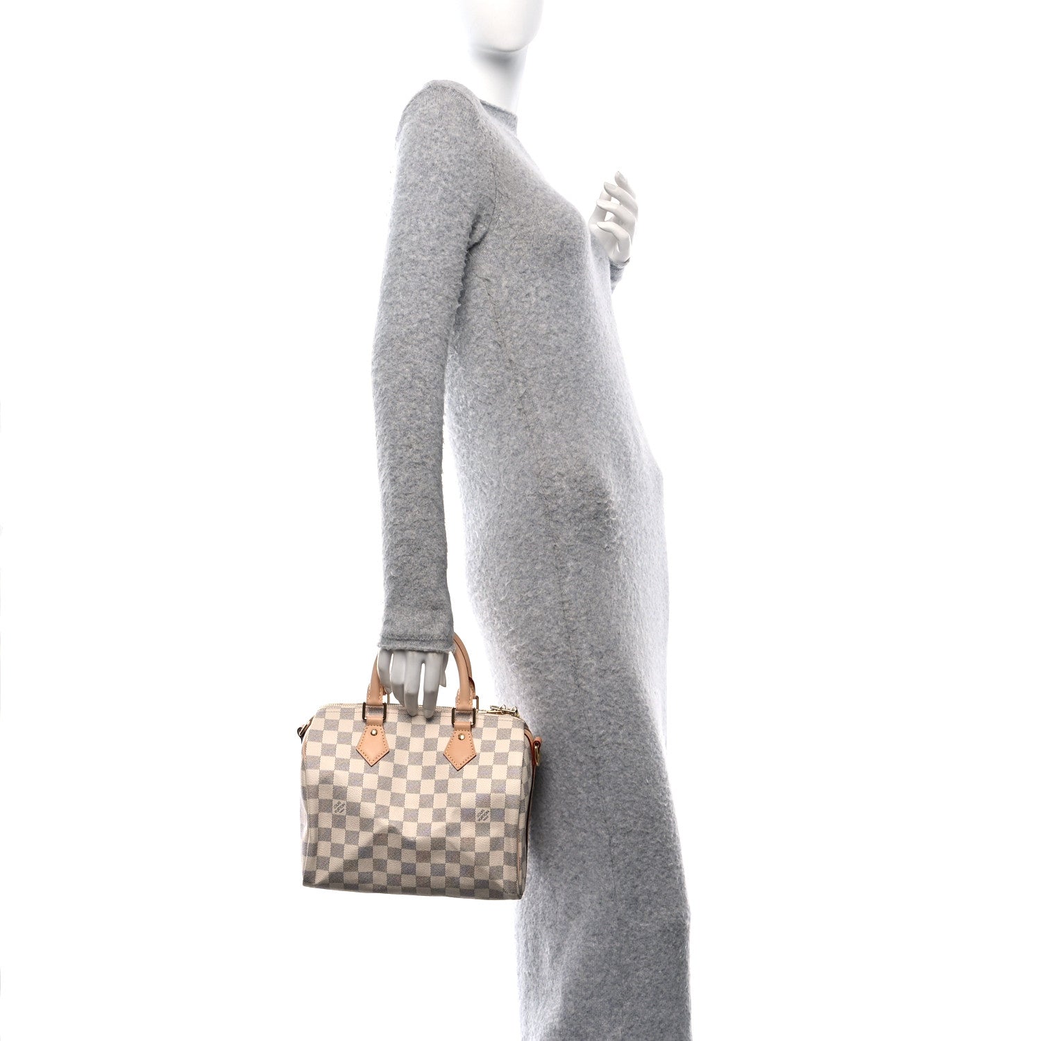 Louis Vuitton Damier Azur Speedy Bandouliere 25 2 of 10