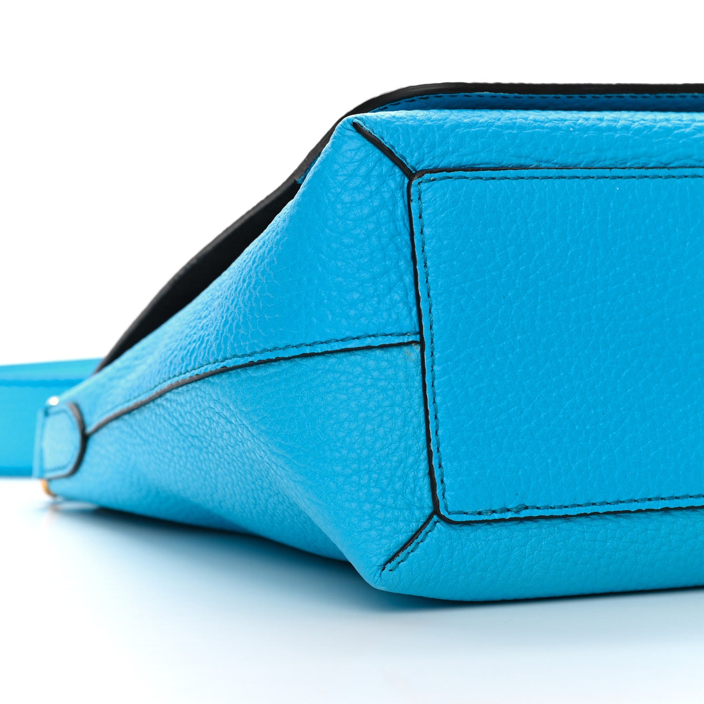 Signature Grain Burleigh Crossbody Bag Blue