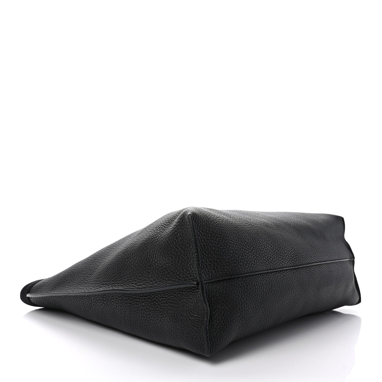 Saint Laurent Grained Calfskin Patti Tote Black 4 of 8