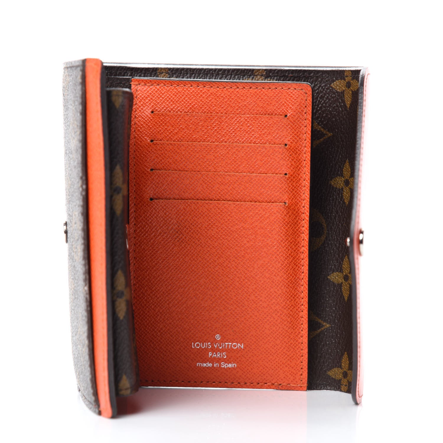 Louis Vuitton Epi Monogram Marie-Lou Compact Wallet Piment 5 of 7