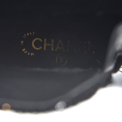 Chanel PVC Tweed High Boots 41 Black 7 of 9