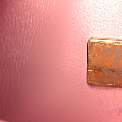 Chanel Caviar Quilted Small Double Flap Light Pink 8 of 12